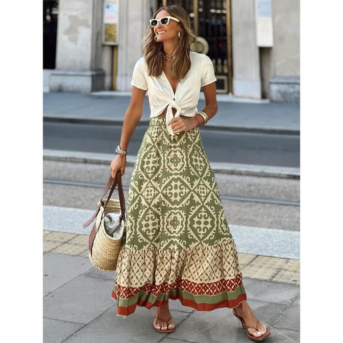 Jupe longue ete femme discount