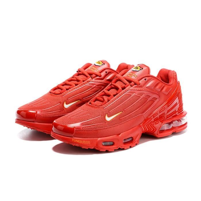 Baskets Nike Air Max Plus TN 3 Homme Chaussures Entra nement Rouge