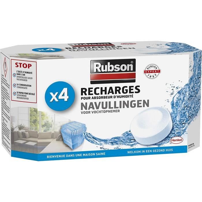 2 x recharges pour absorbeur d'humidité - 1619478 RUBSON Pas Cher 