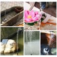 Kit de fontaine de piscine de bassin de pompe de fontaine de panneau d'eau submersible de panneau solaire de 1,4 W jardin cascade-2