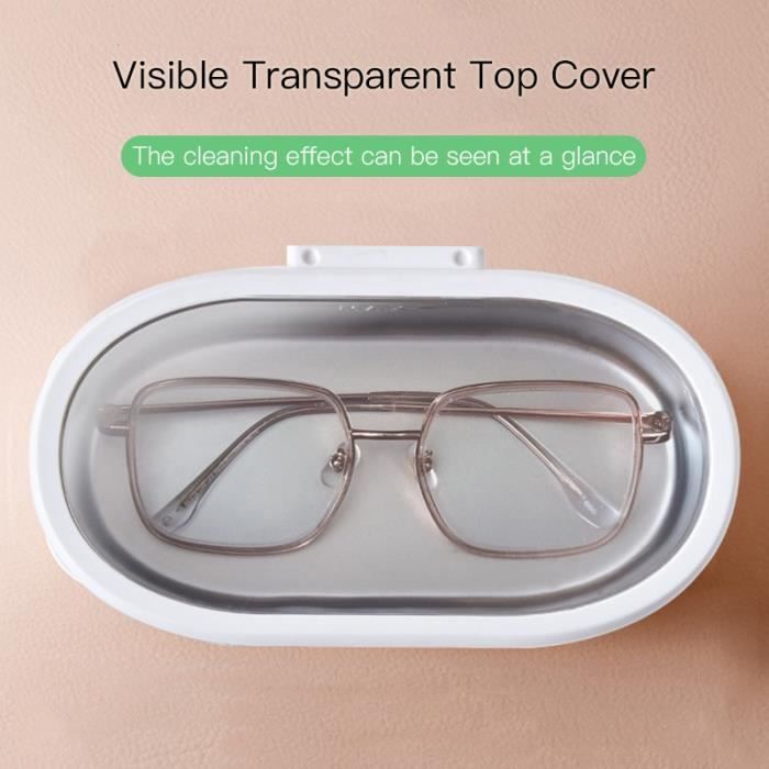 Nettoyeur ultrasons pour lunettes, sac de rangemen – Grandado