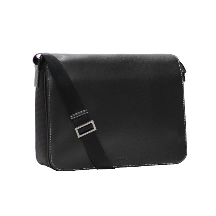 Besace A4 Jude Cadwell Noir Noir Cdiscount Bagagerie