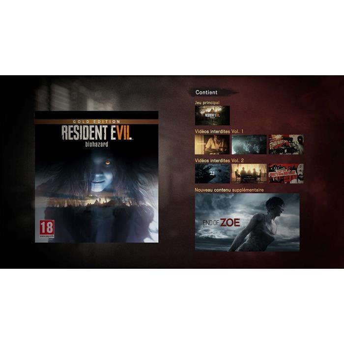 Resident evil 7 gold edition 2025 ps4