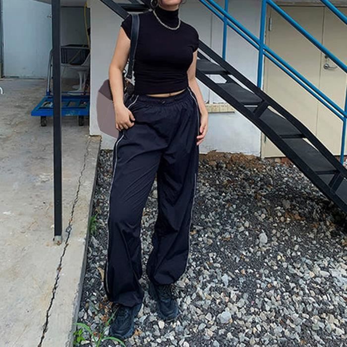 Jogging large femme hip hop clearance