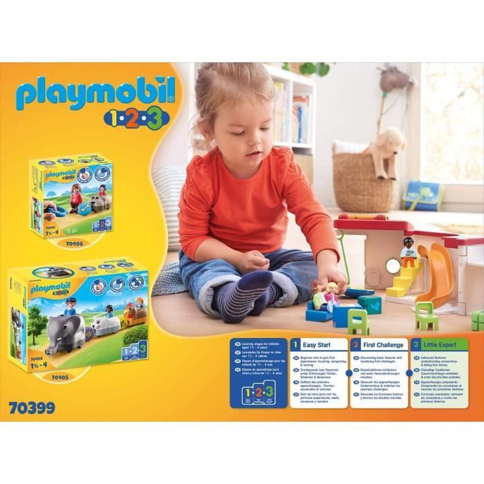 Playmobil Famille de lapins et maison - Cdiscount Jeux - Jouets