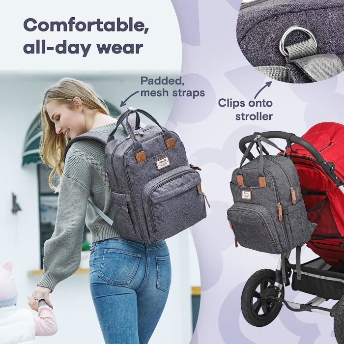 Sac à dos à langer ruvalino deals