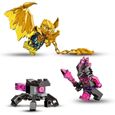 LEGO 71768 Ninjago La Moto Dragon d Or de Jay, Jouet avec Vehicule et Figurine de Dragon, Idee Cadeau Anniversaire pour Enfan-3