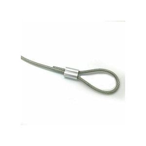 Lot 50 Manchons à Sertir Aluminium 3 Mm – Connecteurs Câbles Métalliques Solides Et Durables