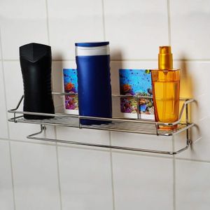 2 Pièces sans Perçage Etagère de Douche, Paniers Rangement d