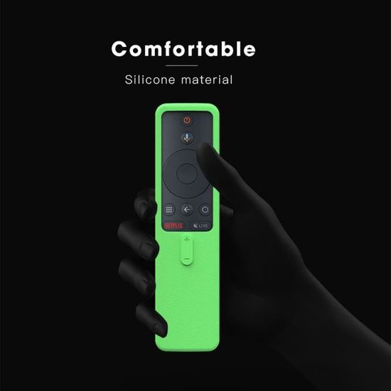 Housse de protection télécommande en Silicone pour Xiaomi Mi, boîtier S/4X  Mi TV Stick