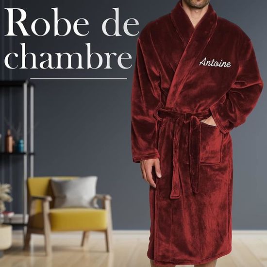 Robe de hotsell chambre personnalisable