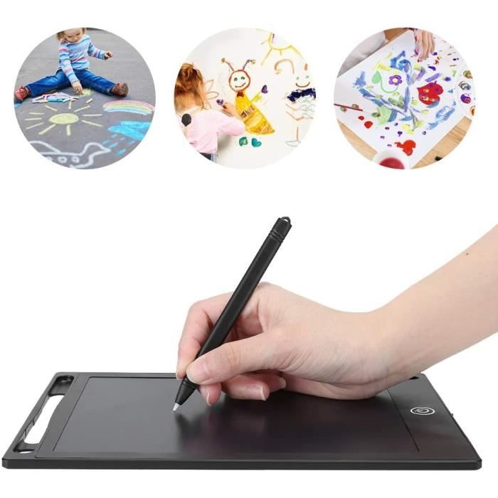 Tablette d'écriture lcd - bloc notes électronique - planche à dessin  couleur numérique - bloc-notes pour enfants 8,5 pouces - tabl - Cdiscount  Informatique