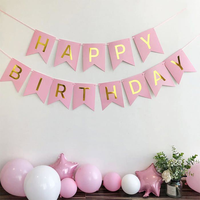 Personnalisées Banderole Joyeux Anniversaire Personnalisée Banderole