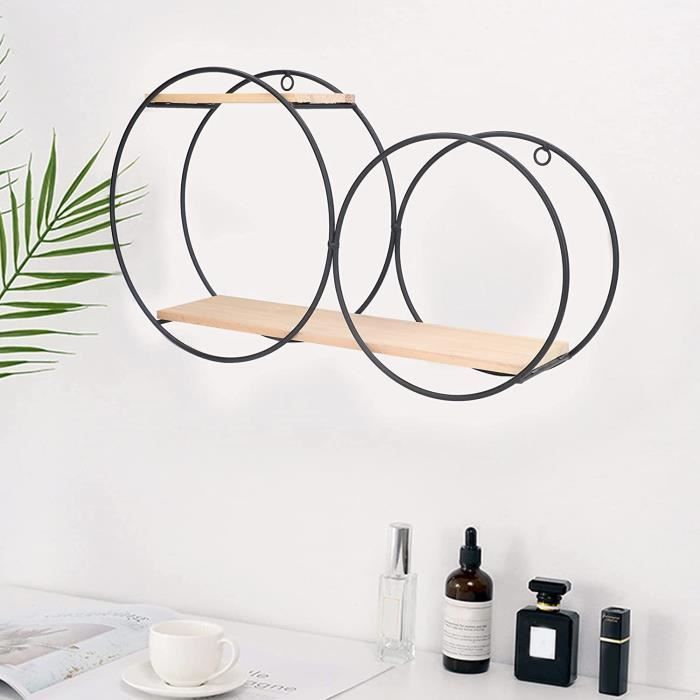 Étagère Murale Ronde - FERMEMENT SOUDÉ - DESIGN ROND - DOUBLE U - FORTE ...