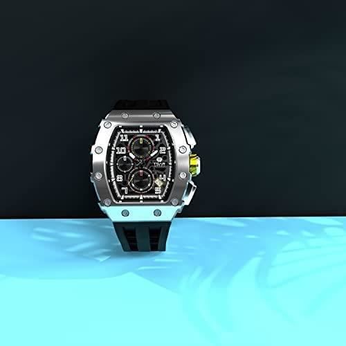 Montre TSAR BOMBA Tonneau Acier inoxydable Étanche 50M