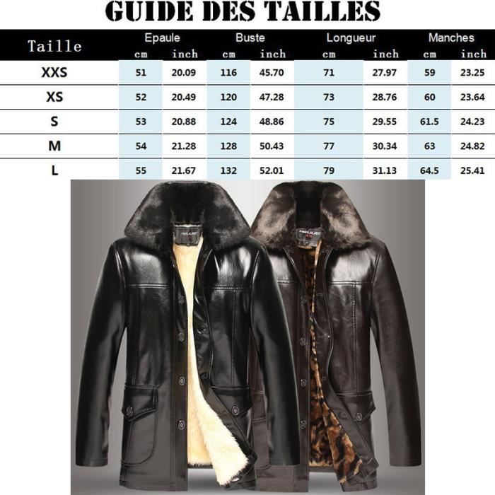Parka en cuir homme deals