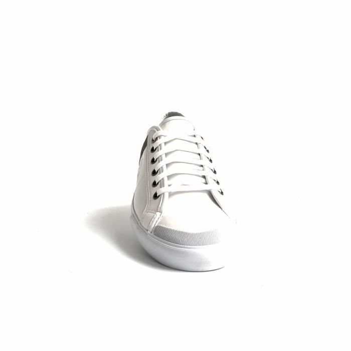 Basket Le Coq Sportif Saint Malo Blanc Cdiscount Chaussures