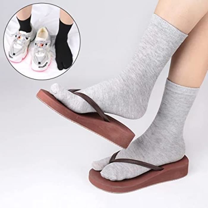 Chaussette gros orteil séparé sale
