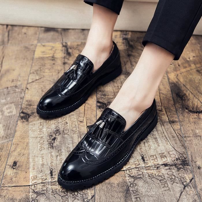 Chaussure clearance a pompon