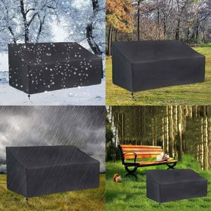 Housse De Banc De Jardin Imperméable - 2/3/4 Places - Protection Anti-pluie Et Anti-UV Pour Extérieur