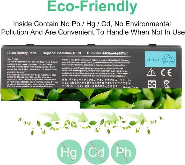 Green Cell Batteria Toshiba PA3536U-1BRS PA3536U-1BAS PA3537U-1BRS PABAS100 per Portatile Toshiba Satellite L350 L355 P200 P300 P300D X200 L350-16L L350 -16M L350-22Q L350-S1701 L350-ST3701 L355-S7811 Green Cell Batteria Toshiba PA3536U-1BRS PA3536U-1BAS PA3537U-1BRS PABAS100 per Portatile Toshiba Satellite L350 L355 P200 P300 P300D X200 L350-16L L350 -16M L350-22Q L350-S1701 L350-ST3701 L355-S7811