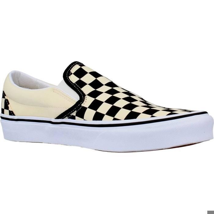 Vans Slip On Noir Et Blanc Vans Authentic Noir Et Blanc On Sale