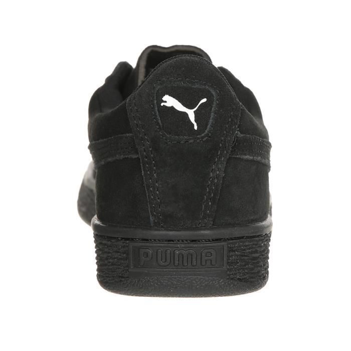 PUMA Baskets Suede Classic Noir Mixte Noir Cdiscount Chaussures