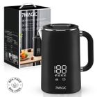 Bouilloire électrique - 7MAGIC - 1,7 L - 1500W - 304 Acier Inoxydable - Température réglable - Écran LED - Noir