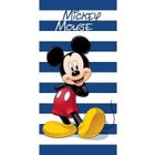 Serviette de bain - GUIZMAX - Mickey - Éponge velours - 140 x 70 cm - Lavable à 30°C