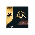 L'OR Espresso Forza Café en Capsules Intensité 9 la boîte de 50 capsules