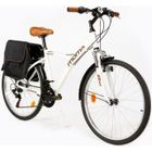 MOMABIKES Vélo Trekking MOMA BIKES HYBRID 26" Aluminium SHIMANO 18 Vitesses Suspension avant