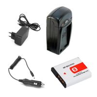 Batterie pour Appareil photo Sony Cybershot dsc-n1 pack + chargeur type np-bg1 3.7v - 960mah