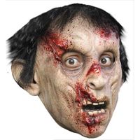 Déguisement - HORRORSHOP - Frère John Zombie Mask - Homme - Intérieur - Noir