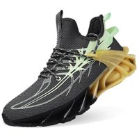 MBP Chaussures de sport pour hommes -Confortable Respirant Extérieur Tendances chaussure de basket-ball-gris