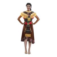 Déguisement indien aztèque pour femme - DisfraZZes - Adulte - Robe, ceinture et cou - Multicolore