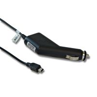 vhbw Chargeur allume-cigare pour GPS, avec prise mini-USB et récepteur TMC intégré compatible avec Garmin Nüvi 55, 55LT, 55LMT, 56,