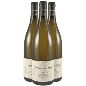 VIN BLANC Domaine Ninot Rully Chaponnière 2021 - Vin Blanc de Bourgogne (3x75cl) BIO