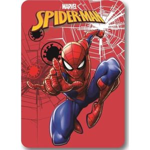 COUVERTURE - PLAID Plaid Spiderman Marvel rouge 100x140 cm - Couverture polaire Enfant fleece blanket