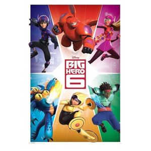 AFFICHE - POSTER Les Nouveaux Heros poster Team