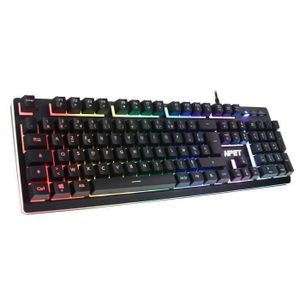 Repose-Poignet pour PS4 RedThunder K900 Clavier Semi-m/écanique Ordinateur Bureau Tout M/étallique USB Ergonomique RGB R/étro-/éclairage avec Raccourci Multim/édia AZERTY FRAN/ÇAIS PC Jeux