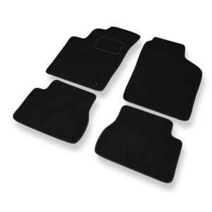 Kia Picanto 3 x Clips sur mesure Voiture Tapis de sol Bordure Bleu Bord 2010 To 2017