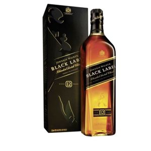 WHISKY BOURBON SCOTCH Whisky Johnnie Walker Black Label 12 ans - 1L - 40
