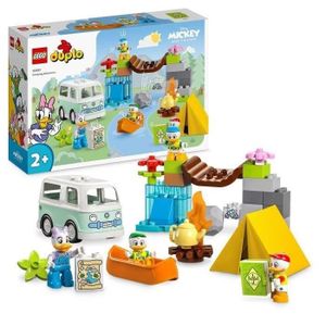 ASSEMBLAGE CONSTRUCTION LEGO® DUPLO Disney Mickey et ses Amis 10997 L'Aventure au Camping, Jouet avec Figurines Daisy Duck