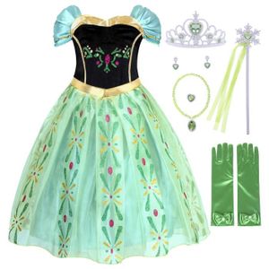 La reine des neiges - deguisement reversible elsa et anna taille 3-4 ans, fetes et anniversaires