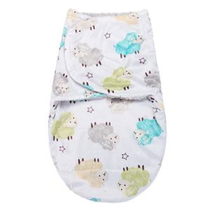 Samgu Hver Caud en Peluche Sacs de Couchage Emmailloter Blanket