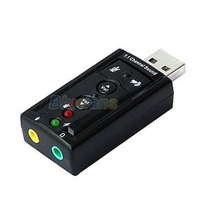 Carte Son, contrôle Audio USB, codecs 6 canaux/DM-HD10 / USB 5.1 Adaptateur  Audio de Carte Son Externe pour Ordinateur pour l'enregistrement de