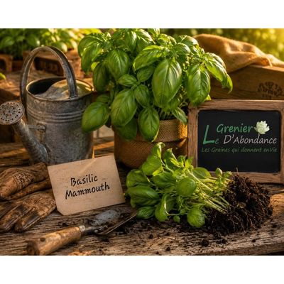 Graines bio à semer - Basilic Sacré Tulsi- Association Kokopelli Graines bio à semer - Basilic Sacré Tulsi- Association Kokopelli
