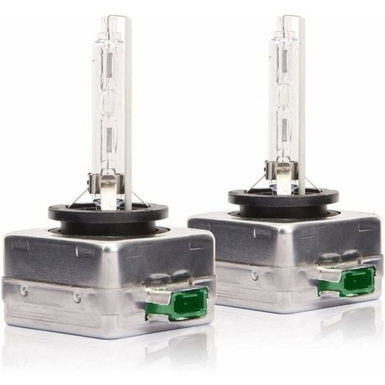 Ampoules Xénon D3S 55W 10000K - Lot De 2 - Remplacement Phare - Compatible Nombreuses Références - Neuf