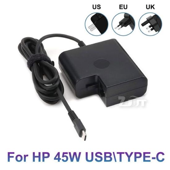 45W HP 15s-eq2083nf Adaptateur CA Chargeur - Europe