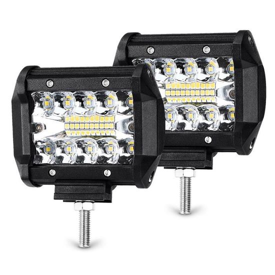 XCSOURCE Ampoule Lampe Halogène H4 20000LM 200W CREE LED Phare de voiture Ventilateur Intégré 6500K Blanc LD1032 - Maison
